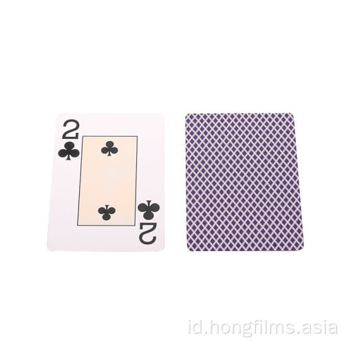Kartu poker Texas tahan air plastik